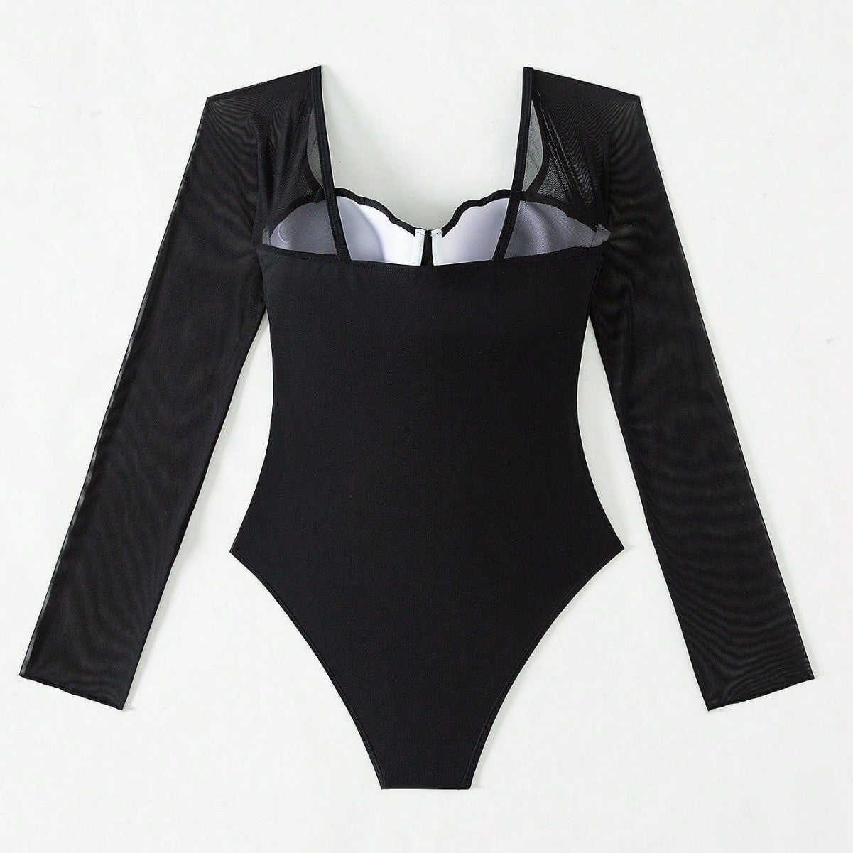 Rovikna Women's Long Sleeve One-Piece Swimsuit