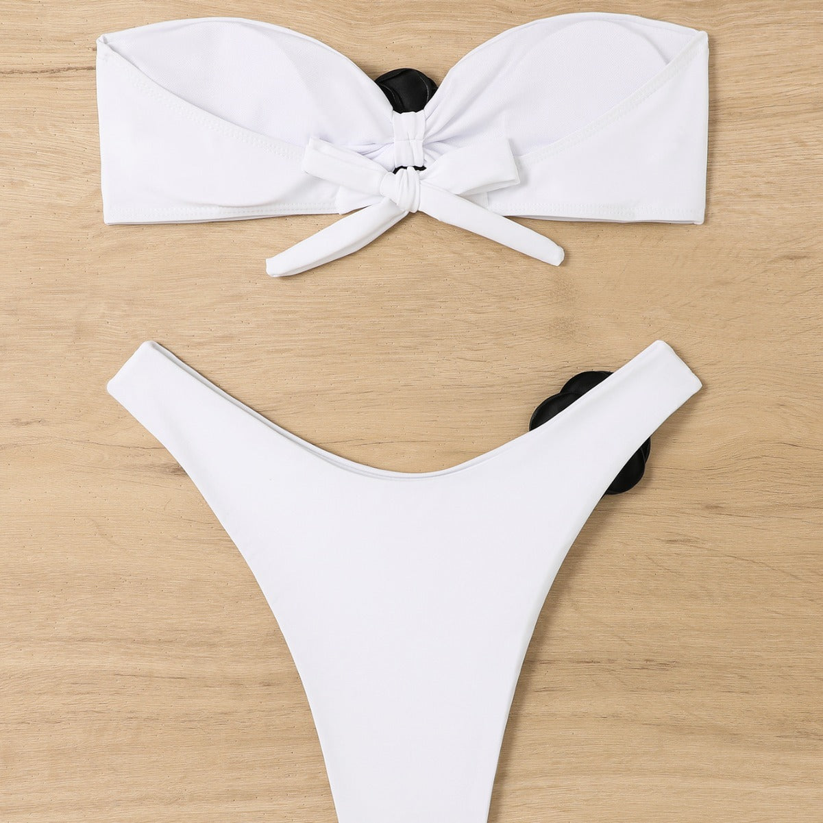 Split swimsuit sexy halter big chest steel bracket gathers small chest bikini set bikini