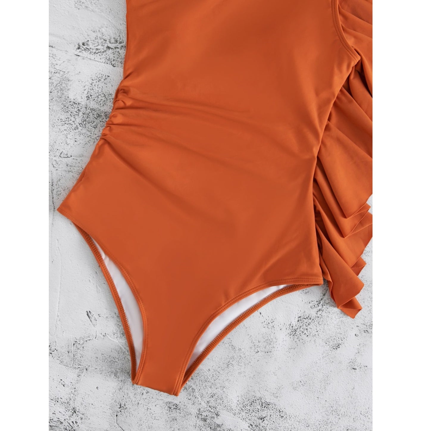 ROVIKNA 2025 bikini sexy one-piece swimsuit women's swimsuit ruffle edge
