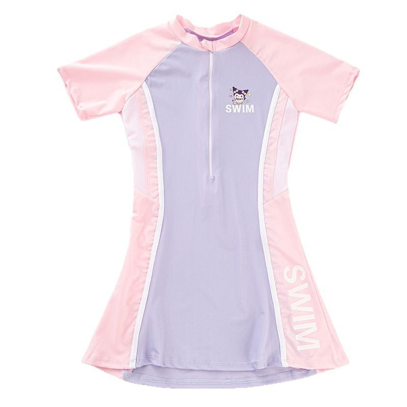 ROVIKNA Kids' UPF 50+ UV Protection Swimsuit - Colorful and Comfortable