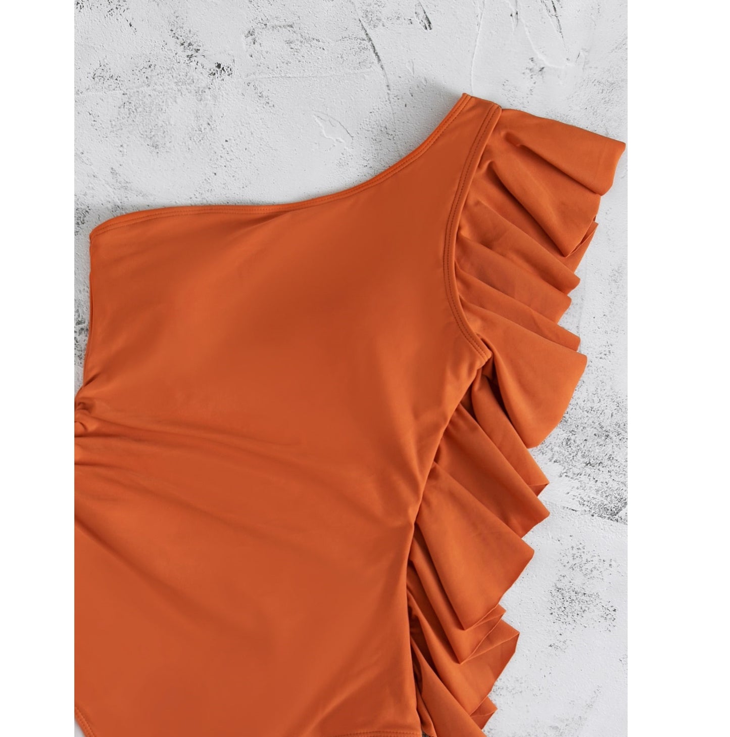 ROVIKNA 2025 bikini sexy one-piece swimsuit women's swimsuit ruffle edge