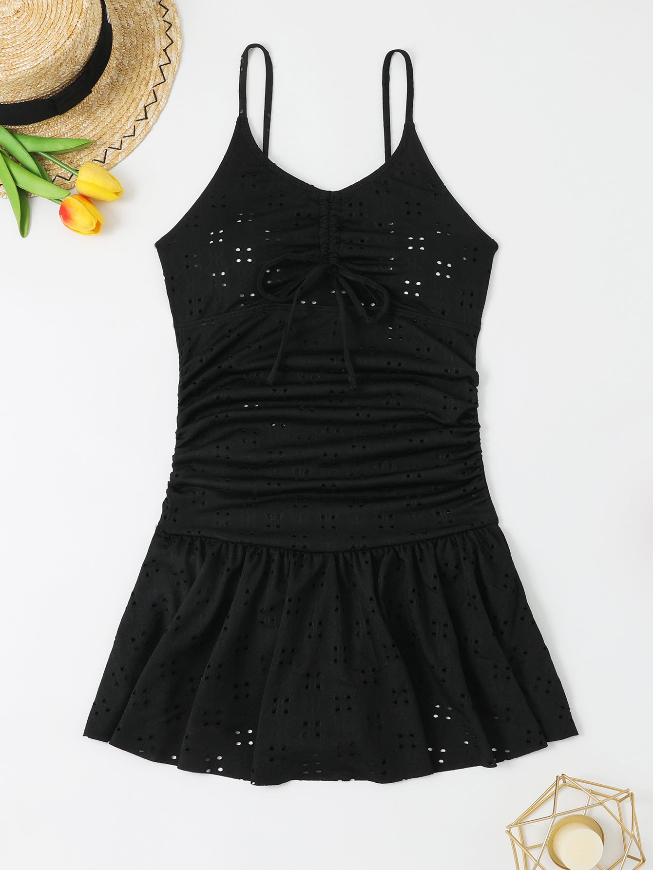 ROVIKNA 2025 new beach skirt one-piece beach skirt sexy split beach swimsuit