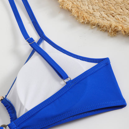 Solid color bikini