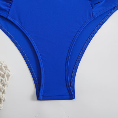 Solid color bikini